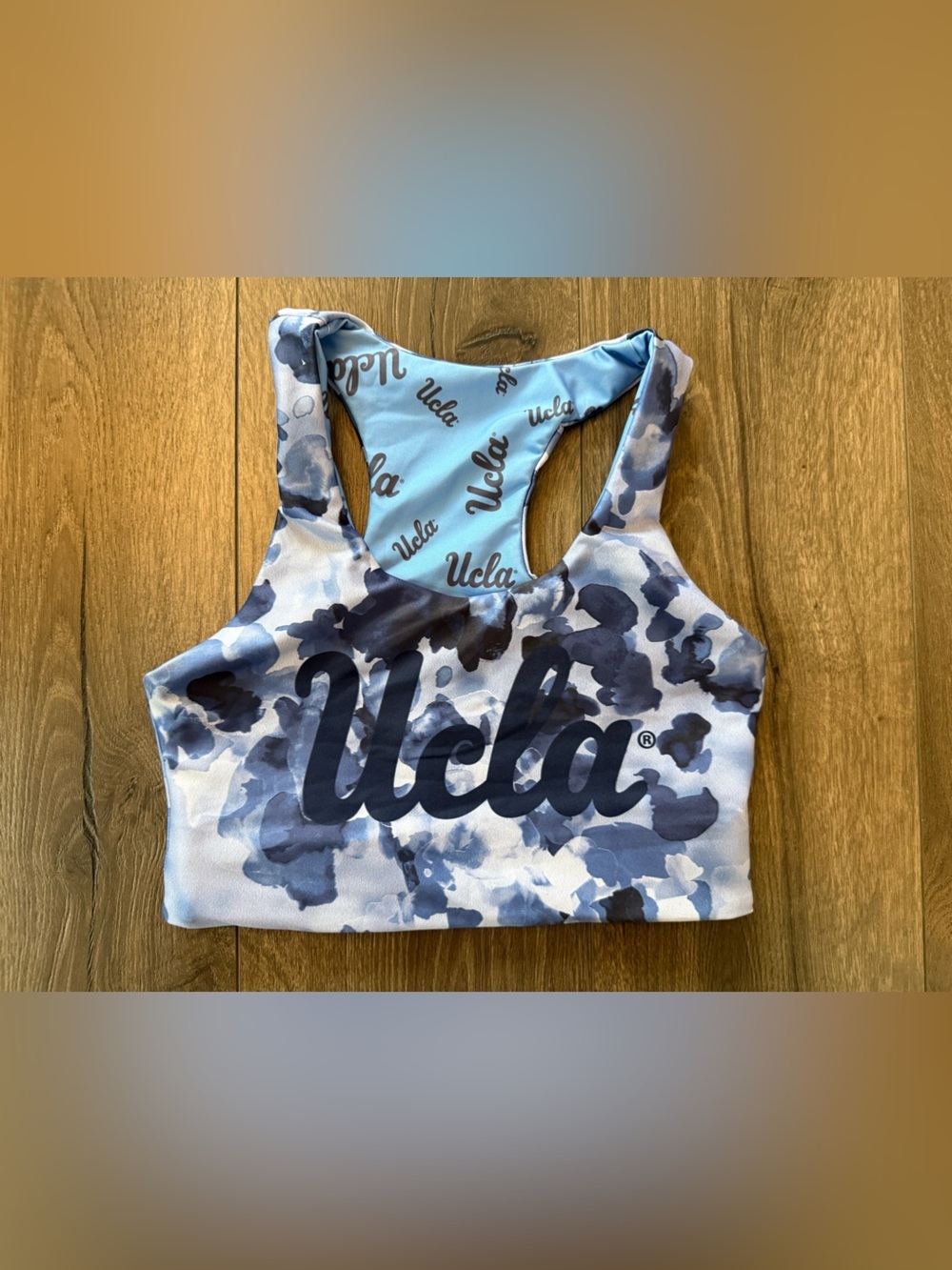UCLA Sports Bra Top Size Small